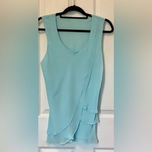 Women’s Turquoise Layered Blouse